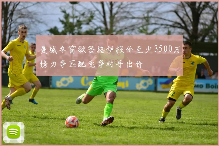 曼城冬窗欲签格伊报价至少3500万镑力争匹配竞争对手出价